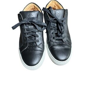 Greats Black Leather Men's Sneakers